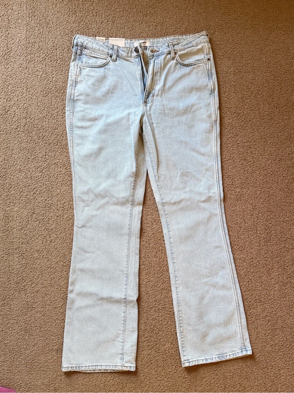 Wrangler Light Blue Flare Jeans - Women's
